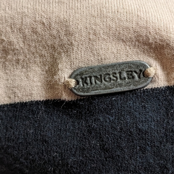 Kingsley Heath lagenlook style  boho tunic size med. Striped - Picture 8 of 9